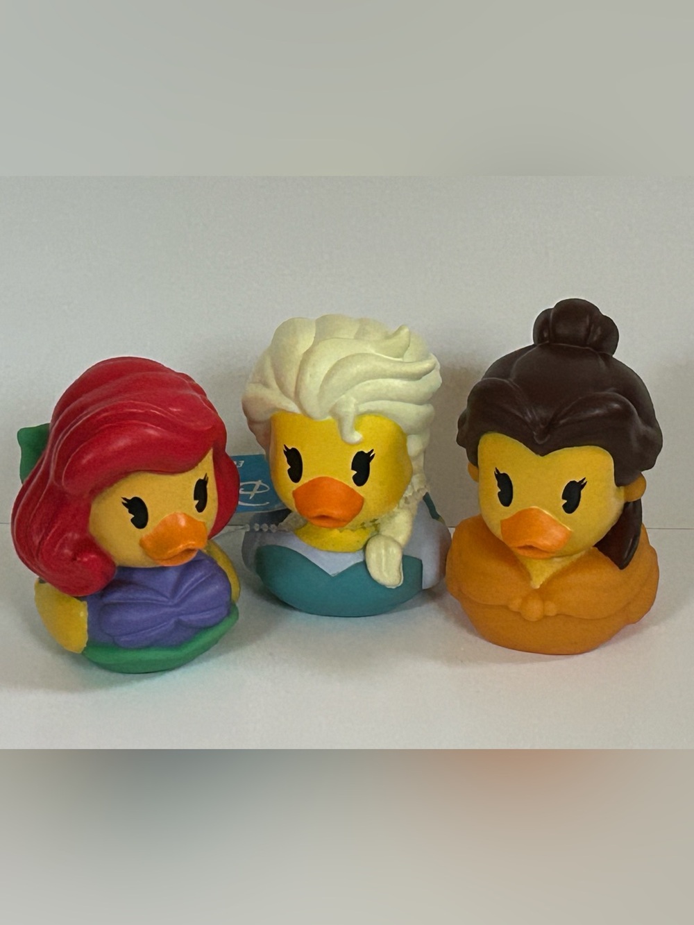 NEW!!! Disney Classics Ariel, Elsa and Belle Rubber Duck Set (NWT)